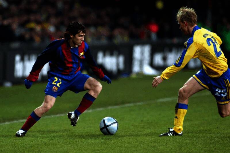 加西亚在赛场精彩表现画面