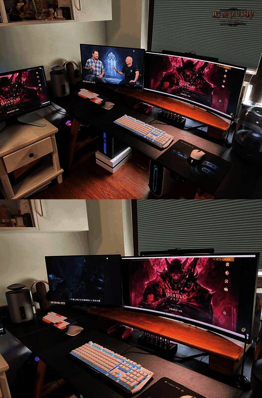 暗黑老炮的游戏房一角