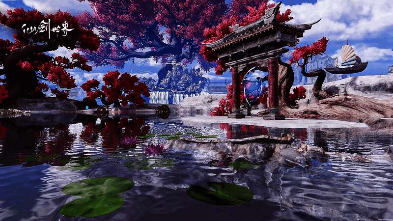 1711674538913397.jpg 《仙剑世界》家园社区场景图