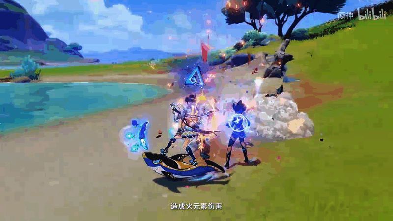 《原神》拾枝杂谈玛薇卡烈阳巡礼视频截图4