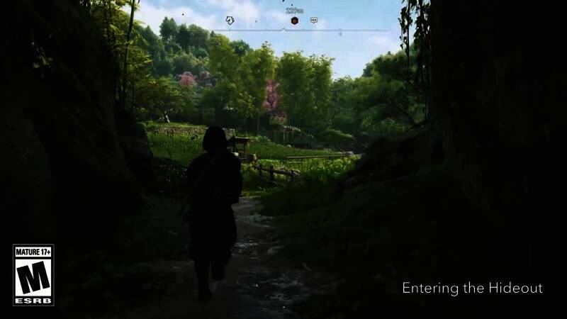 《刺客信条：影》主角藏身处画面1