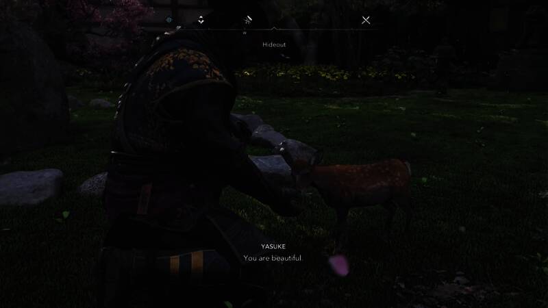 《刺客信条：影》主角藏身处画面5