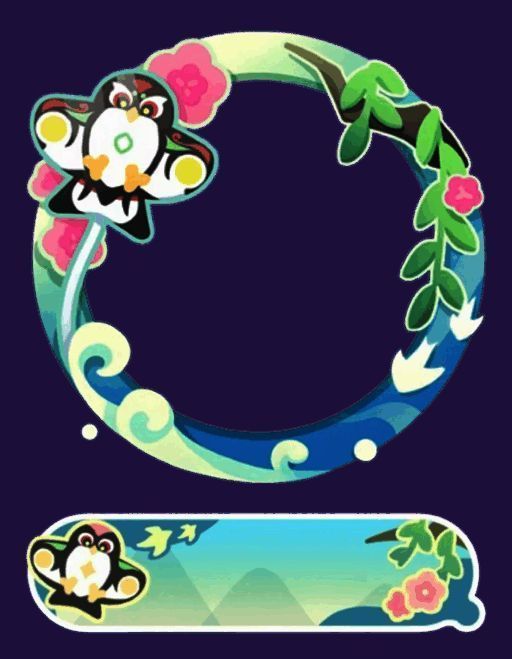 蛋仔使用头像框和昵称框画面