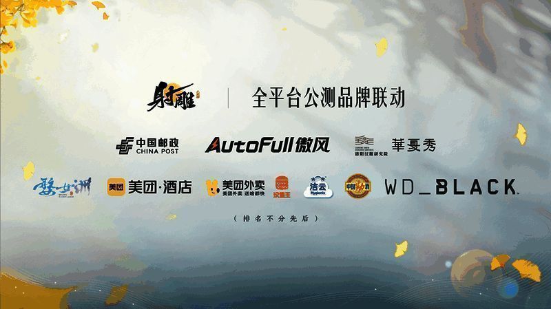 《射雕》品牌联动画面