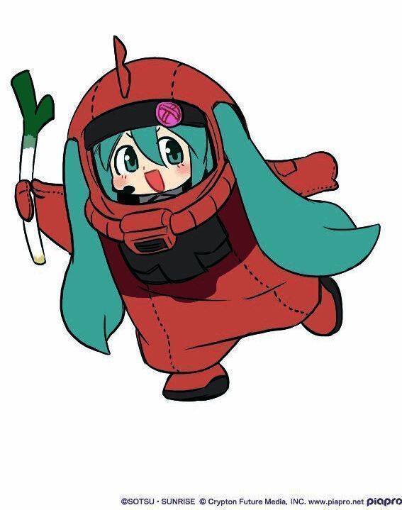 高达与初音未来联动特别神似艺图8