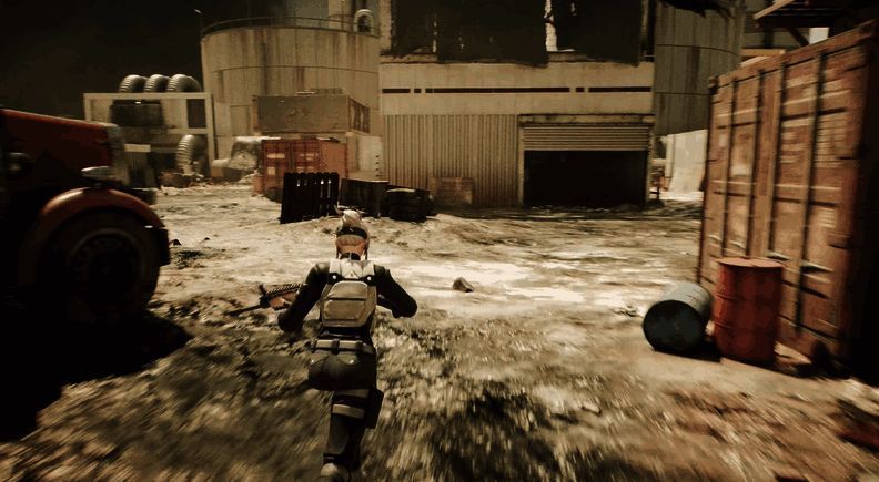 《堡垒之夜》仿《战地1943》模式相关画面3