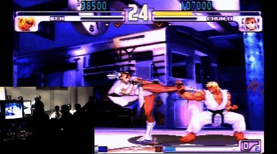 EVO世界格斗大赛比赛现场画面