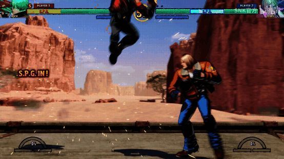 玩家体验《饿狼传说:群狼之城》完美精防系统画面