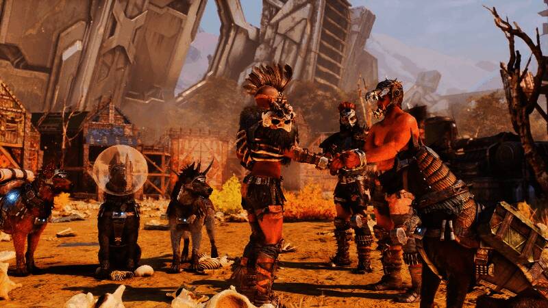 《方舟：生存飞升》废土之战画面