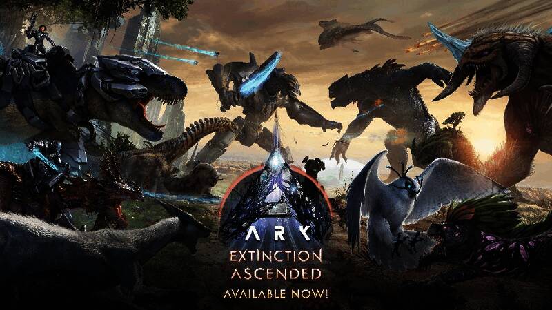 《方舟：生存飞升》灭绝DLC画面