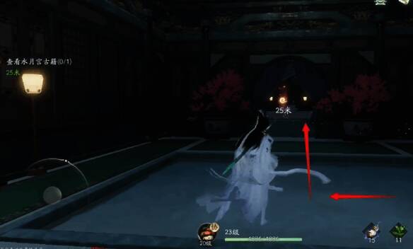 右转前行触发剧情场景图片