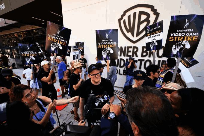 电子游戏表演演员罢工相关图片2