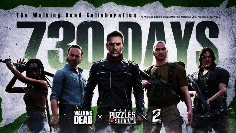 2.jpg Puzzels & Survival与行尸走肉的联动画面