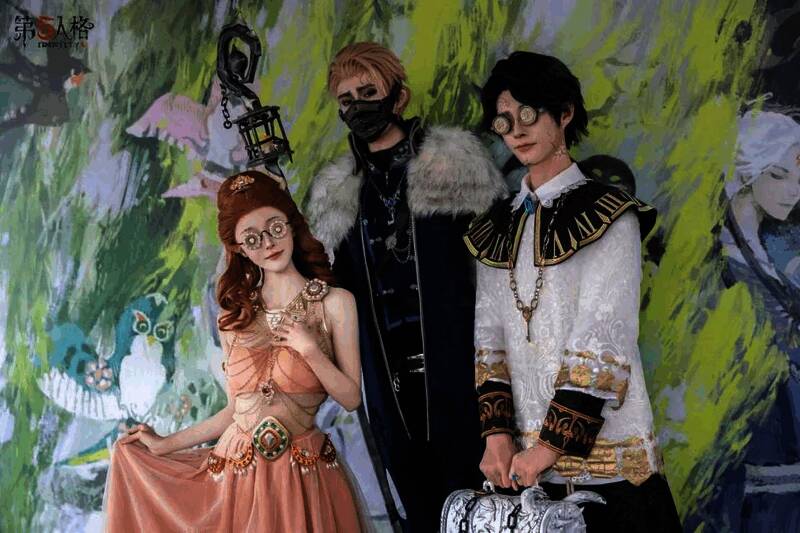 《第五人格》清明线下活动互动游戏现场