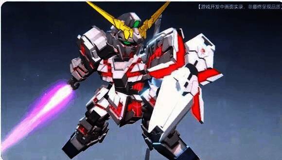 独角兽高达对战场景图