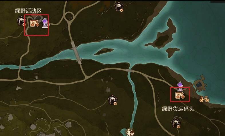 微风绿野租车位置图