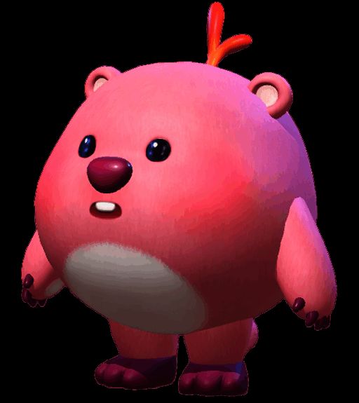 赞萌露比形象图