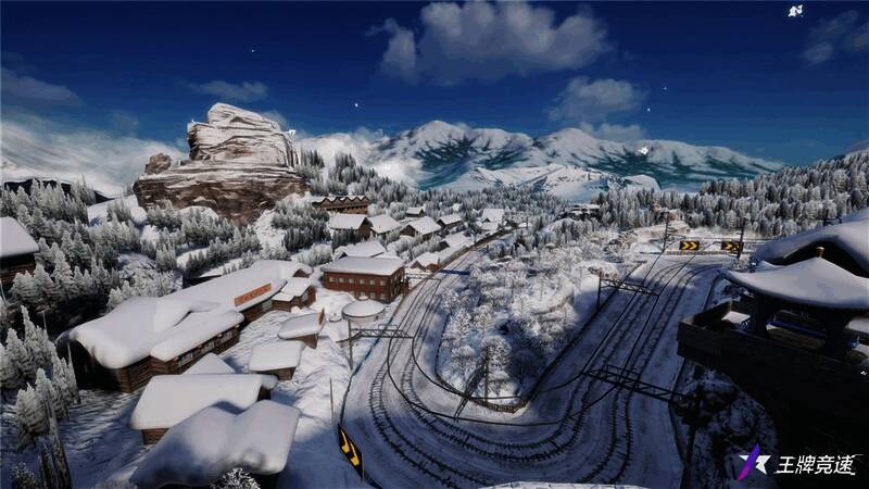 《王牌竞速》找北计时挑战赛宣传图