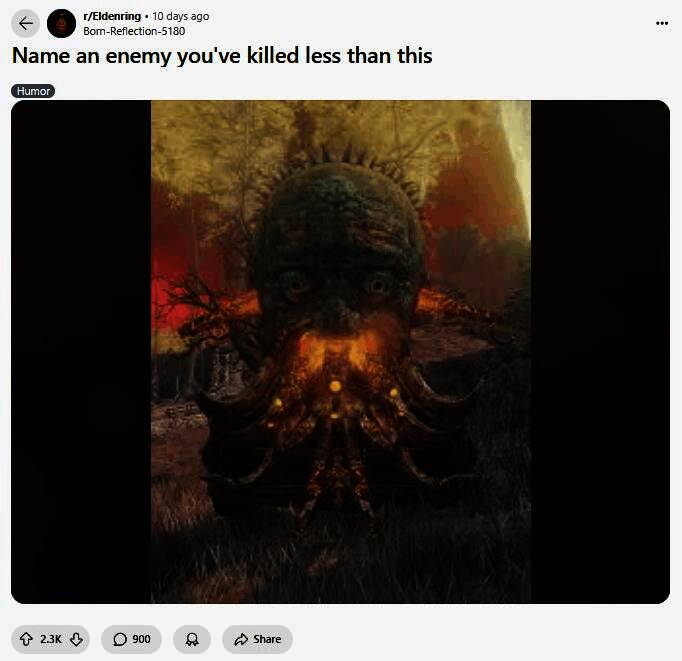 《艾尔登法环》喷火战车怪物图片