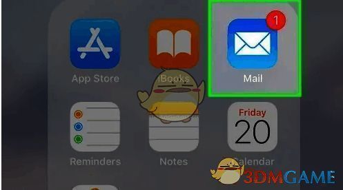 iPhone或iPad上的邮件应用图标