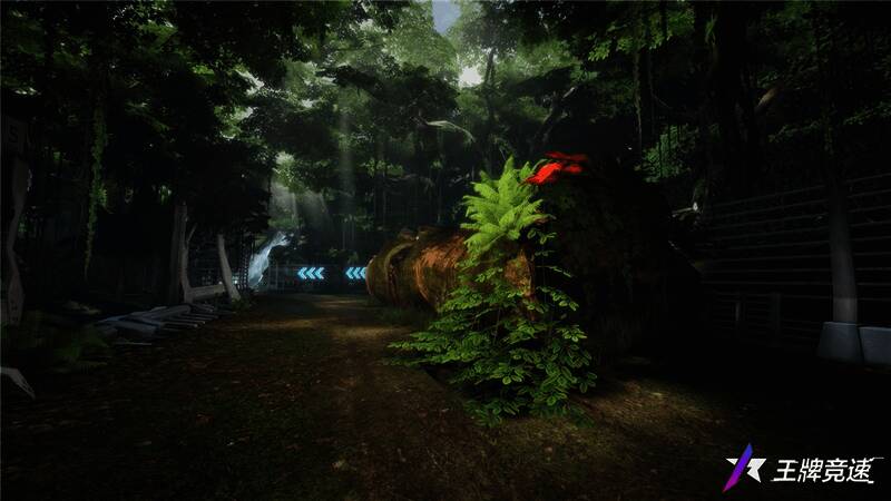 《王牌竞速》龙行天下赛道恐龙出现场景图