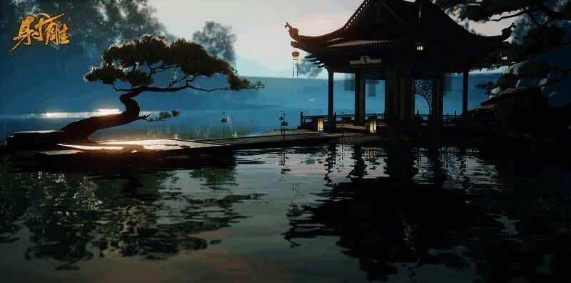 《射雕》游戏一键搭建画面