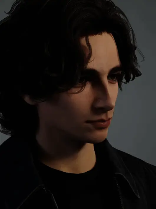 《inZOI》欧美忧郁帅哥捏脸相关图1