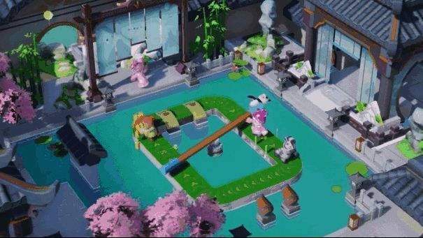 游戏中的百变关卡场景