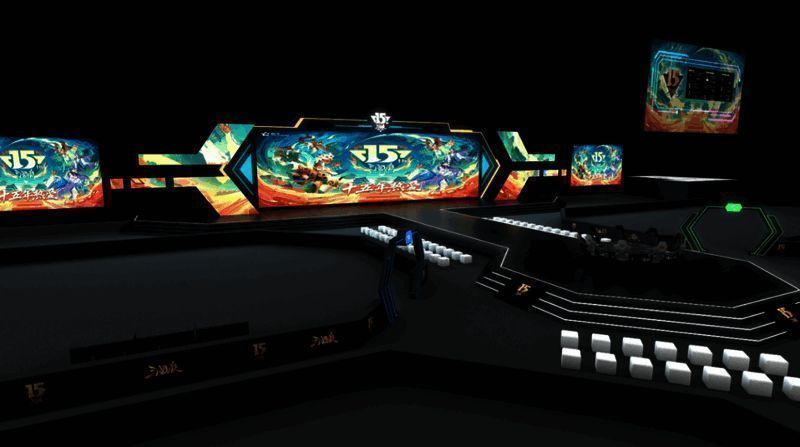 国潮大秀现场效果图