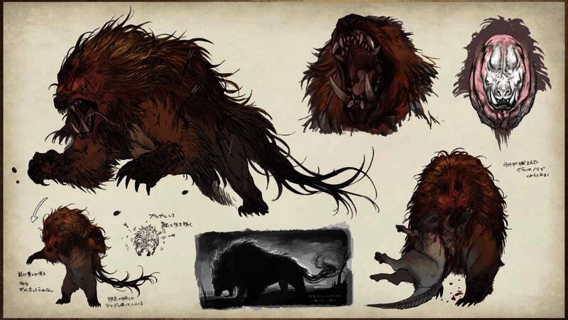 《怪物猎人：荒野》官方设计图1