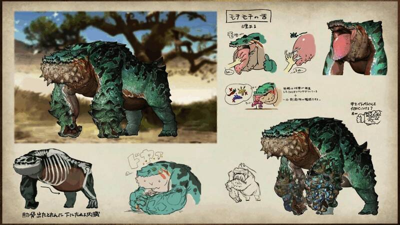 《怪物猎人：荒野》官方设计图2