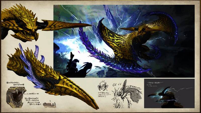 《怪物猎人：荒野》官方设计图5