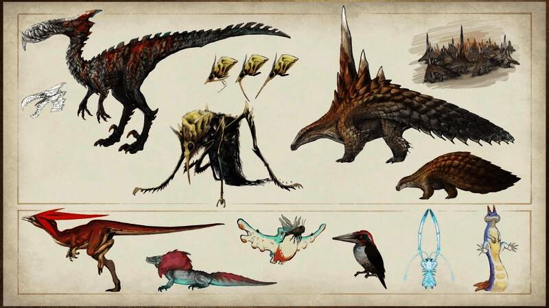 《怪物猎人：荒野》官方设计图6