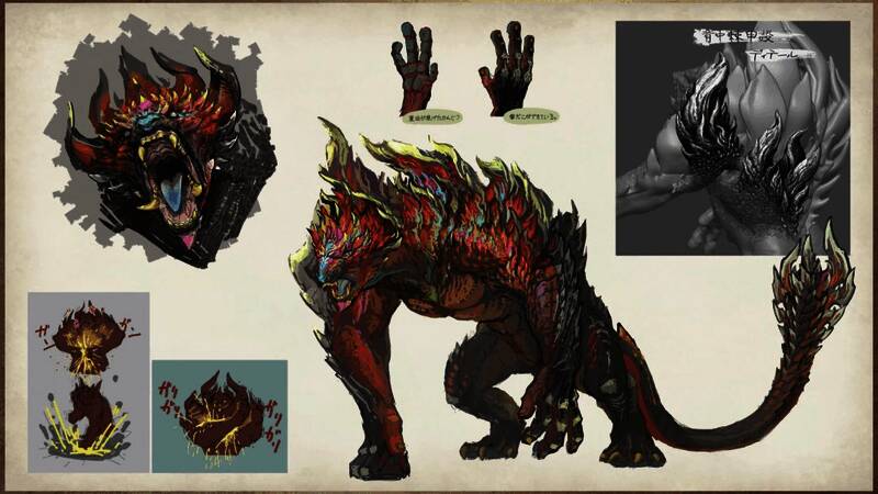 《怪物猎人：荒野》官方设计图11