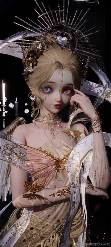 以闪亮之名上衣染色成光辉圣女风格图