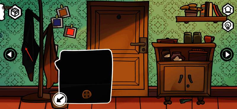 从黑色衣服口袋拾取钢珠画面