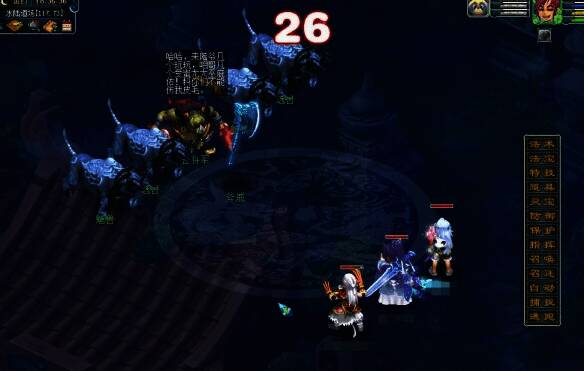 回到后山点击将军进入战斗画面