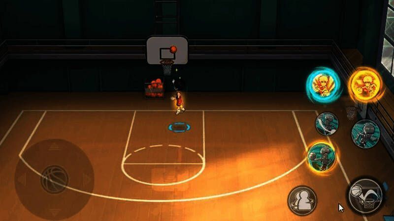 流川枫变幻挑射画面