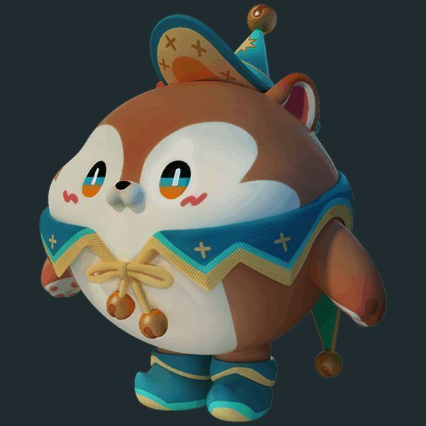 松鼠多栗形象图