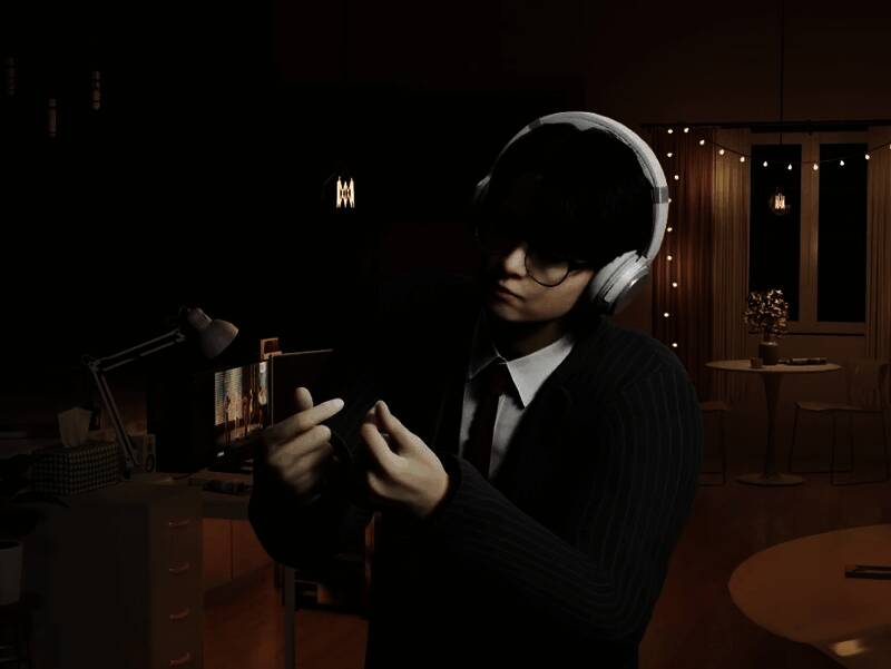 inZOI文雅帅哥捏脸步骤图1