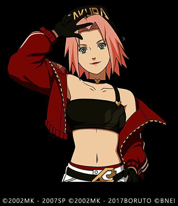 春野樱「忍者少女」形象图