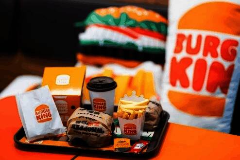 汉堡王美食图