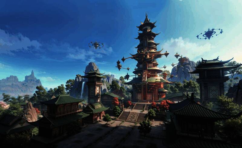 《斗罗大陆·诛邪传说》游戏场景：七宝琉璃宗