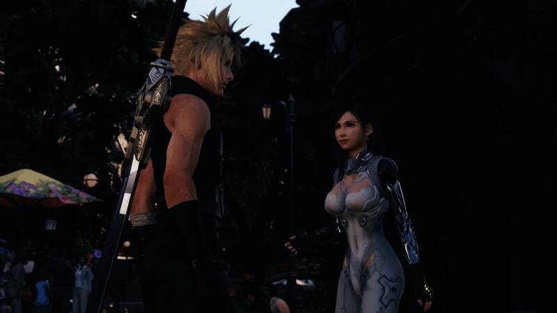 疑似与《杀戮都市(gantz)》风格对比画面