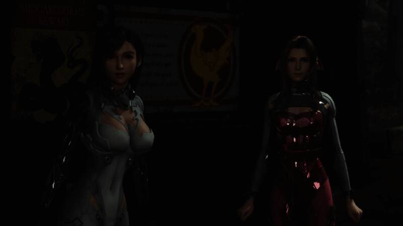 疑似与《杀戮都市(gantz)》风格对比画面