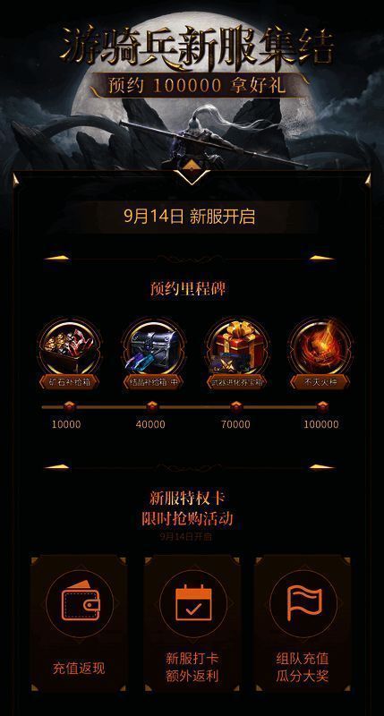 新服预约活动页面