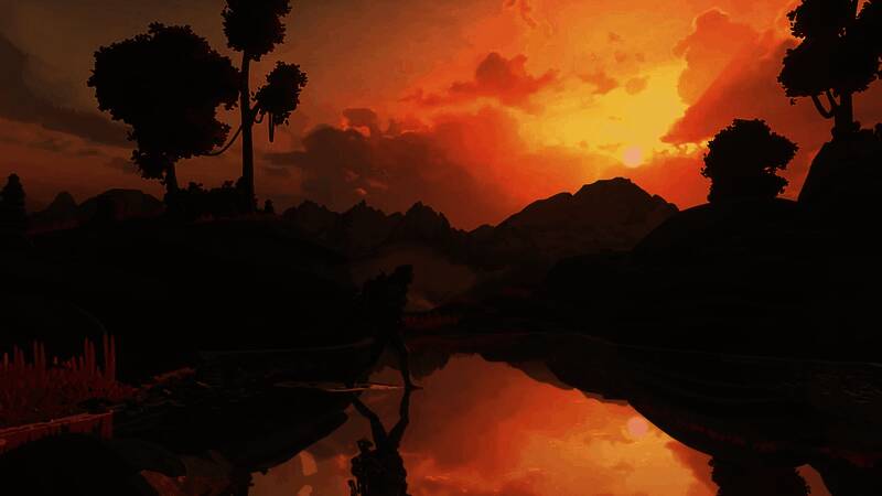 孤山独影游戏画面