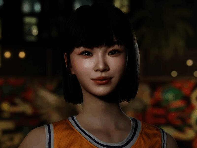 inZOI可爱风美女捏脸参考图2