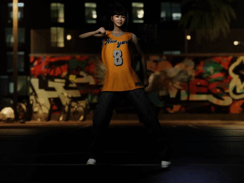 inZOI可爱风美女捏脸参考图6