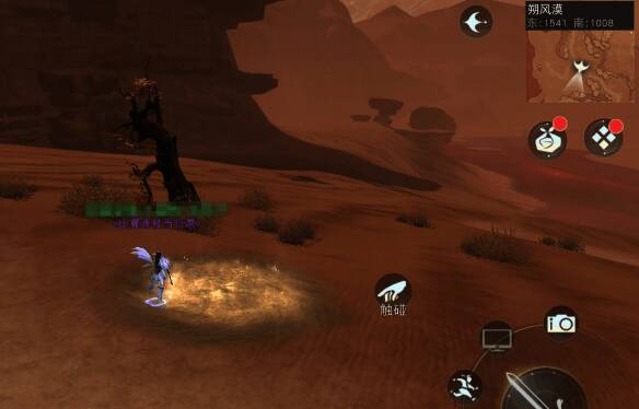 西北方向沙丘图片